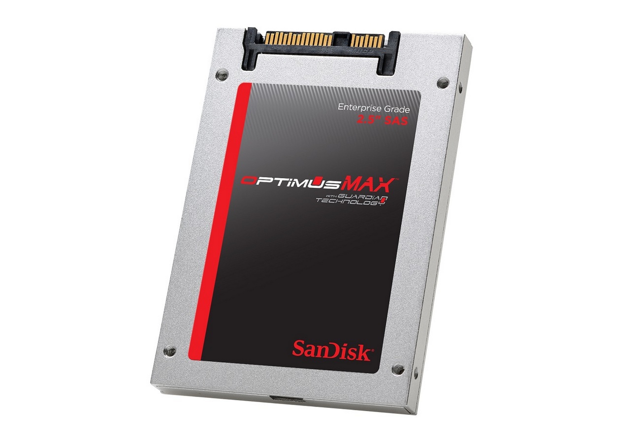 SanDisk анонсирует первый SSD диск объёмом 4ТБ