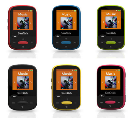 SanDisk Clip Sport MP3 — легкий проигрыватель с большим запасом автономности