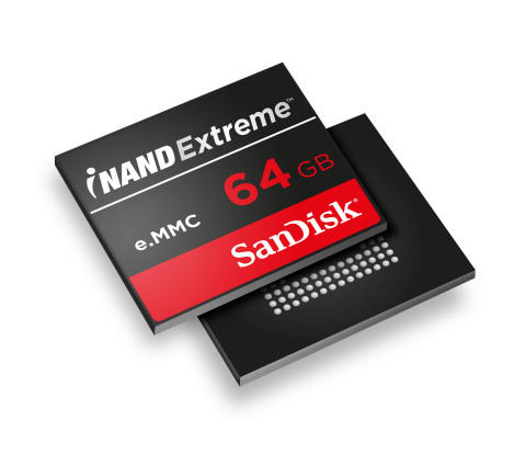В модулях iNAND Extreme используется флэш-память SanDisk, выпускаемая по технологии 1Y нм