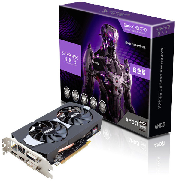 Sapphire Radeon R9 270 Boost OC Edition