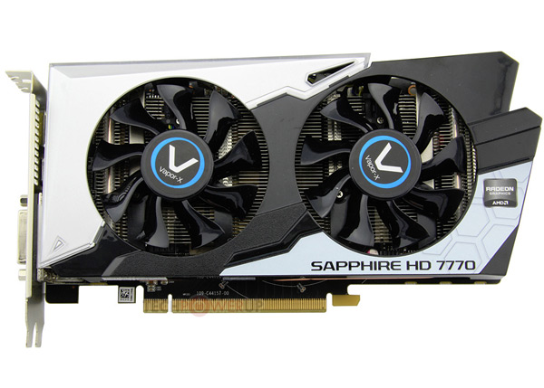 Sapphire выпускает 3D-карту Radeon HD 7770 Vapor-X Black Diamond 