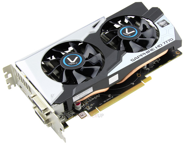 Sapphire выпускает 3D-карту Radeon HD 7770 Vapor-X Black Diamond 