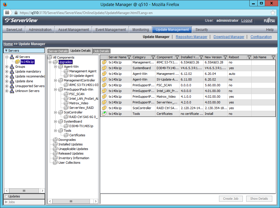 ServerView Operations Manager — единая точка управления серверами Fujitsu