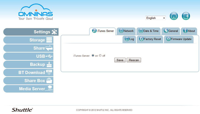 Shuttle KD20 — домашний мини NAS Shuttle KD20 — домашний мини NAS