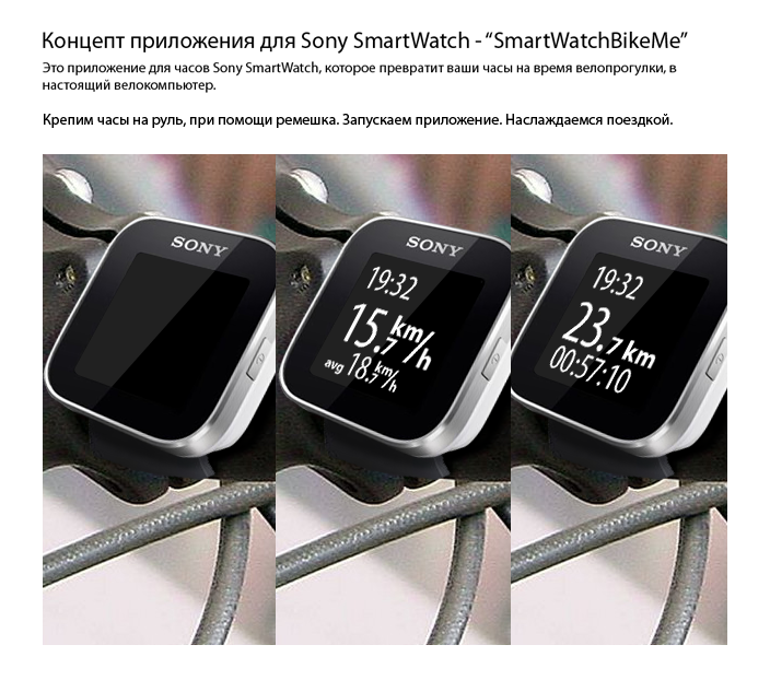 Sony SmartWatch, 7 приложений мечты