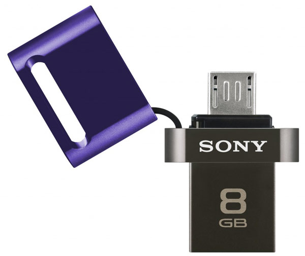 Флэш-накопители серии Sony USM-xSA1/B можно подключать непосредственно к планшетам и смартфонам