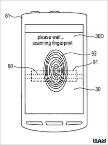 Sony патентует новый дактилоскопический датчик для дисплея смартфона