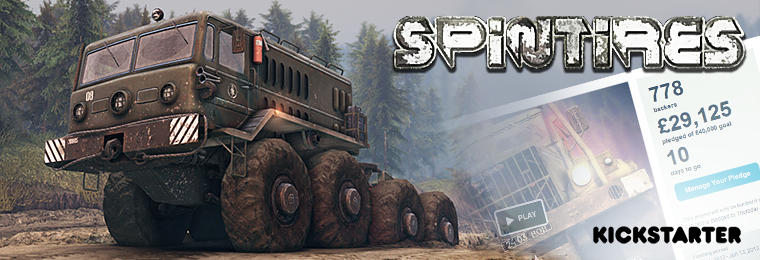 Spintires — (симулятор грязевиков на Kickstarter) — «тайга которой нужны ваши крылья»