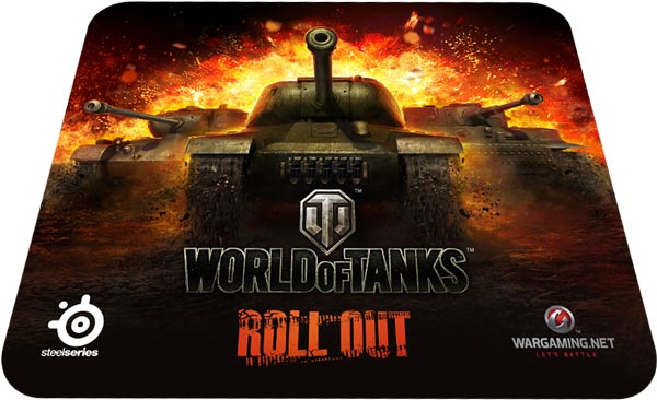 SteelSeries и Wargaming выпустят мышь и коврики для любителей игры World of Tanks