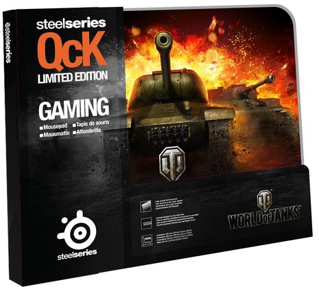 SteelSeries и Wargaming выпустят мышь и коврики для любителей игры World of Tanks