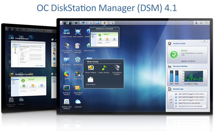 Synology объявляет об официальном выпуске DiskStation Manager 4.1 image