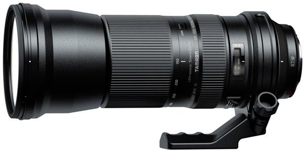 Запланирован выпуск вариантов телеобъектива Tamron SP 150–600 мм F/5–6,3 Di VC USD для камер Canon, Nikon и Sony