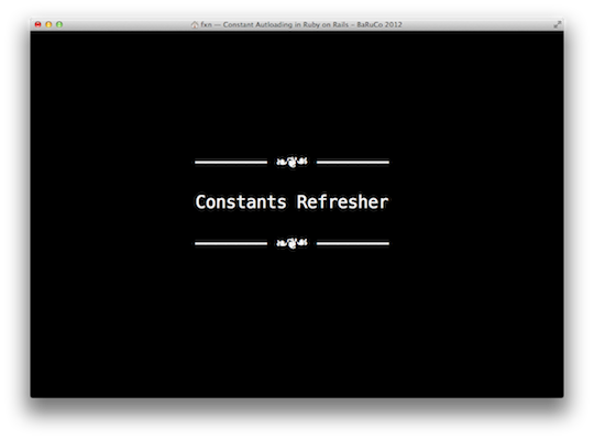 Terminal Keynote – показываем презентации в терминале