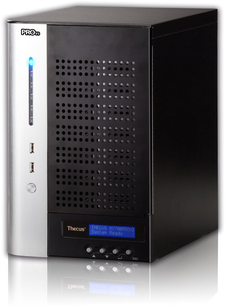 Основой NAS Thecus N7710 и N8810U служат процессоры Intel Pentium G850