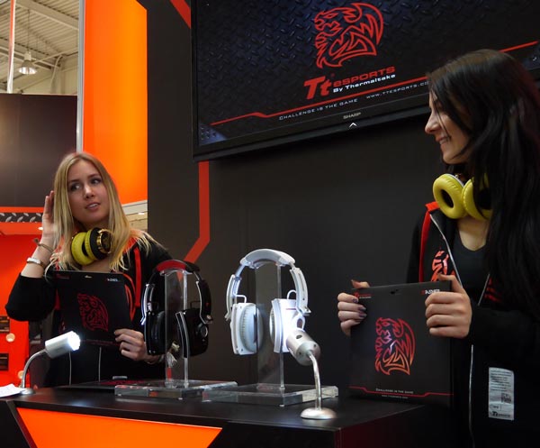 Thermaltake на CeBIT — клавиатуры, мыши и гарнитуры