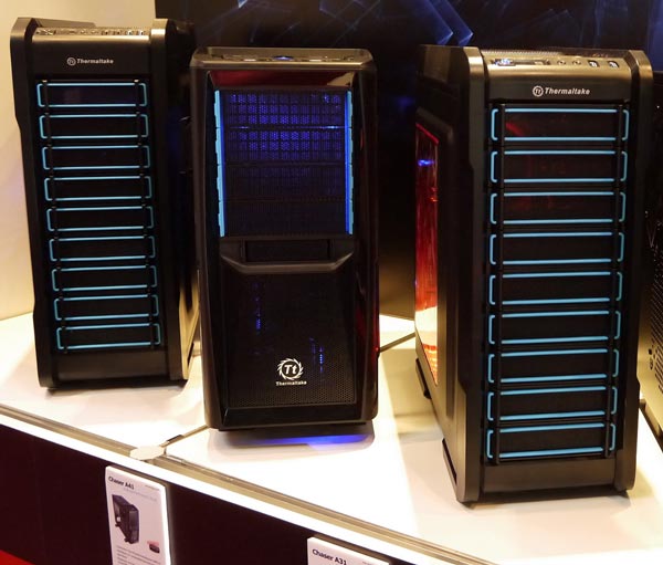 Thermaltake на CeBIT — корпуса и блоки питания