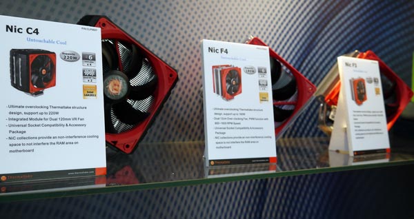 Thermaltake на CeBIT — охладители и всякая всячина