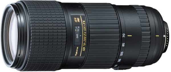 О сроке начала продаж и цене Tokina AT-X 70-200 F4 Pro FX VCM-S и AT-X данных пока нет