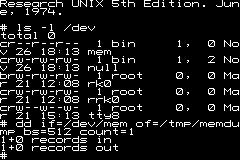 UNIX® на приставке Game Boy Advance image