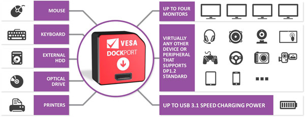 Разработчиком DockPort является AMD, а использовать новый стандарт можно бесплатно