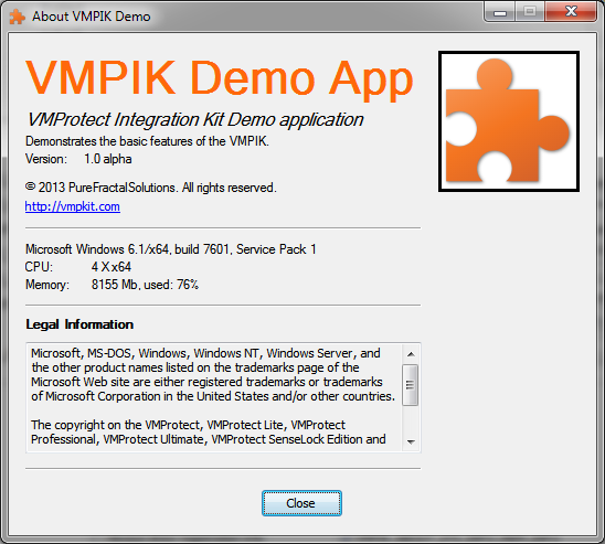 VMPKit — интеграция протектора VMProtect в Windows приложение. Часть вторая. Протоколирование и GUI