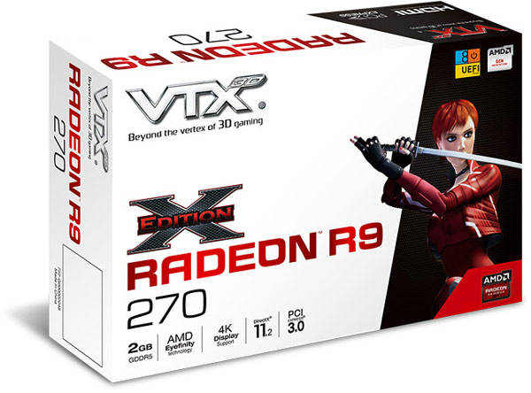 VTX3D обновляет 3D-карту R9 270 X-Edition 