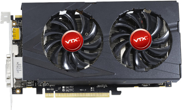 3D-карте VTX3D R9 270X X-Edition достался кулер с двумя вентиляторами, R9 270 X-Edition — с одним 