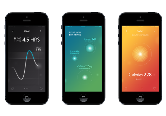 Vessyl: умная чашка, которая знает, сколько и чего вы пьете Vessyl_app