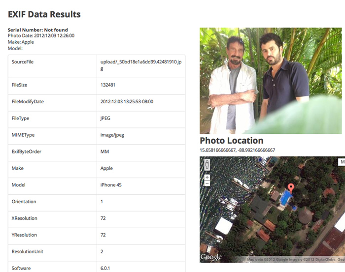 Vice.com рассекретил местоположение Джона Макафи через метаданные EXIF