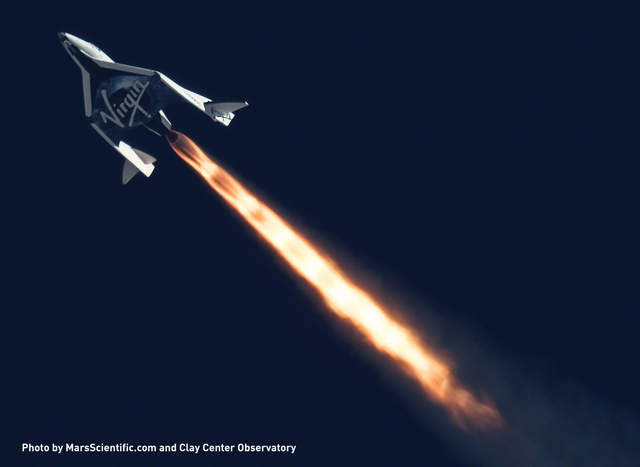 Virgin Galactic провела успешное испытание своего космического корабля SpaceShipTwo image