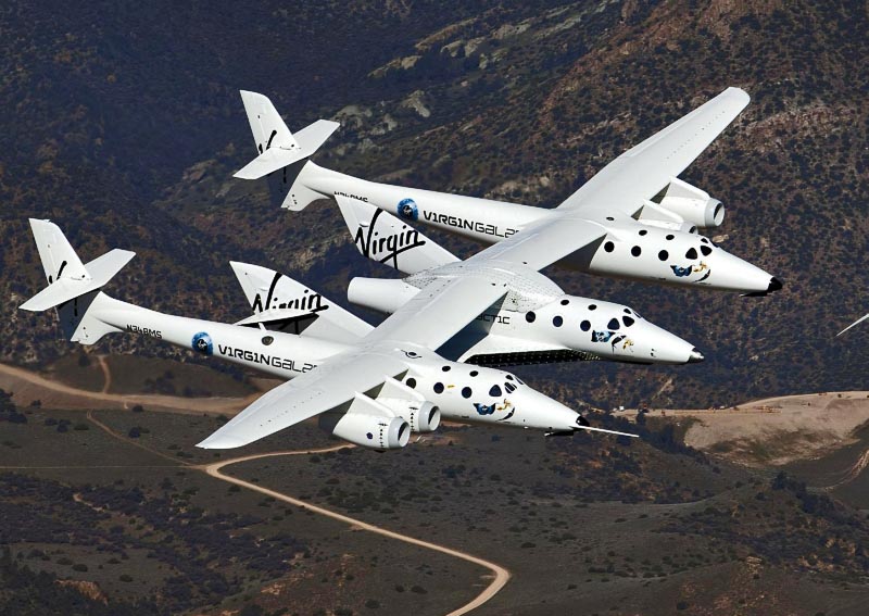 Virgin Galactic выложила видео третьего сверхзвукового полета SpaceShipTwo