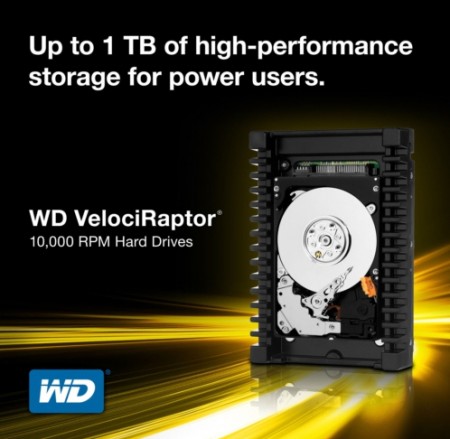 Жёсткие диски WD VelociRaptor