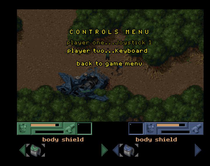 Wasted Dreams. Краткая инструкция по запуску Выбор управления для каждого из игроков