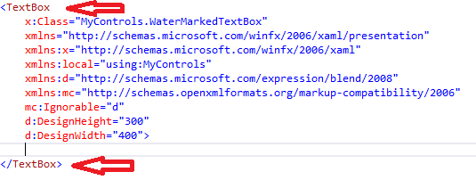 Watermark для TextBox а в Windows 8 приложениях