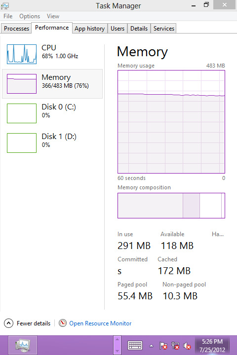 Windows RT запущена… на HD2
