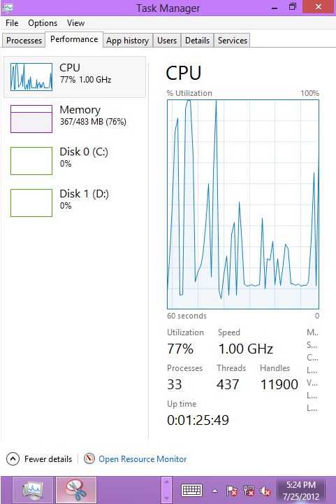 Windows RT запущена… на HD2