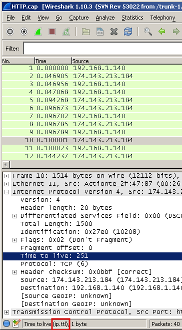 Wireshark — приручение акулы