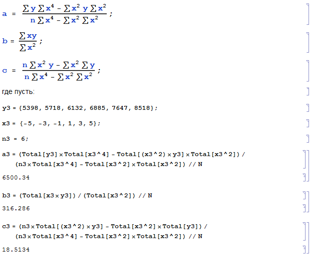 Wolfram Math in Logistics: Прогнозирование материалопотока и товарооборота