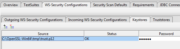 Ws security в SoapUI Pro