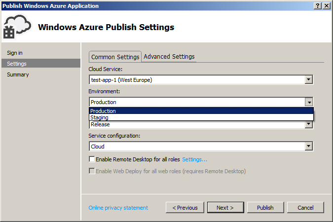 Zero Downtime Upgrade для приложения в Microsoft Azure. Часть 1: PaaS