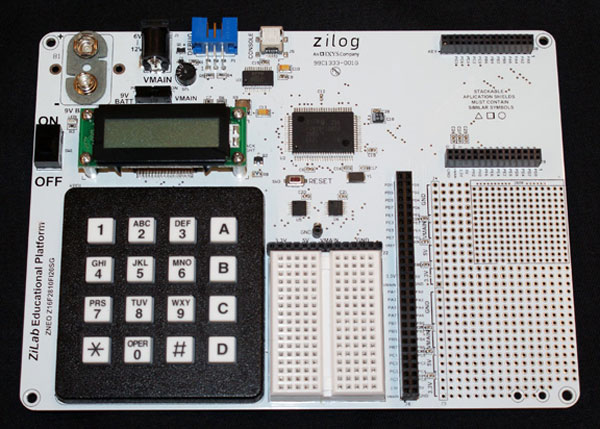 Платформа Zilog ZED предназначена для школ и других учебных заведений