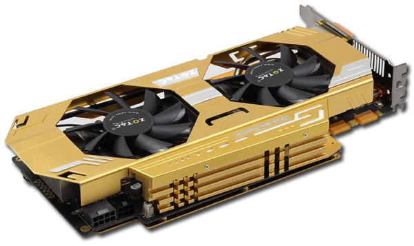 «Золотая» 3D-карта Zotac GTX 760 Extreme Edition предназначена для китайского рынка