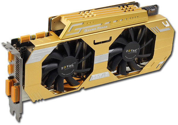 «Золотая» 3D-карта Zotac GTX 760 Extreme Edition предназначена для китайского рынка