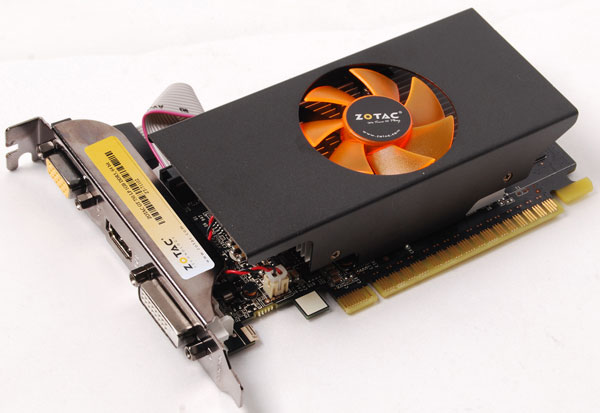 Конфигурация GPU Zotac GeForce GT 730 включает 384 потоковых процессора