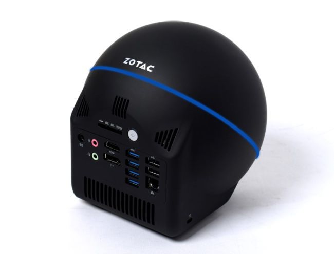 Zotac: шарообразный мини десктоп с Core i5 Haswell Zotac: шарообразный мини десктоп с Core i5 Haswell