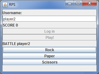 Game Development / Reddwarf на примере онлайн игры «Камень ножницы бумага»: Клиент