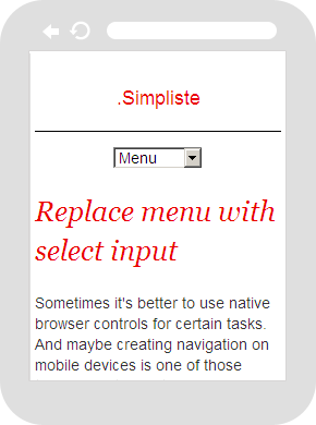 Адаптивная навигация: куда деть меню Адаптивная навигация: куда деть меню