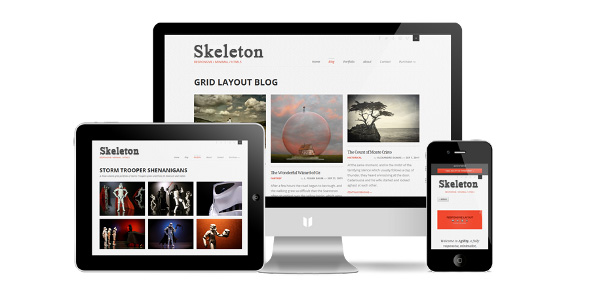 Адаптивная верстка: CSS&JS фреймворк Skeleton