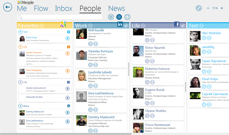 Агрегатор социальных сетей Meople.net объединил в одном месте 10 основных «социалок»
