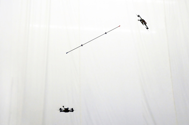 Акробатика квадрокоптеров